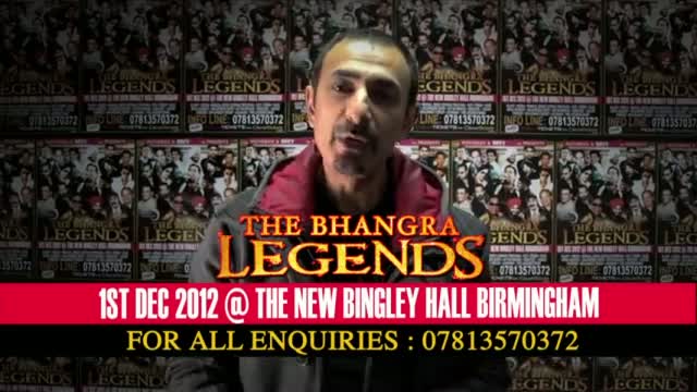 Watch THE BHANGRA LEGENDS CONCERT - DCS - VIDEO MESSAGE Video