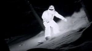 Watch Night Snowboarding in an LED-covered Suit Video