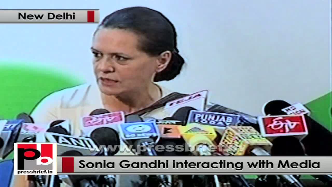 Watch Sonia Gandhi: Congress is ready to work with all like-minded parties  Video