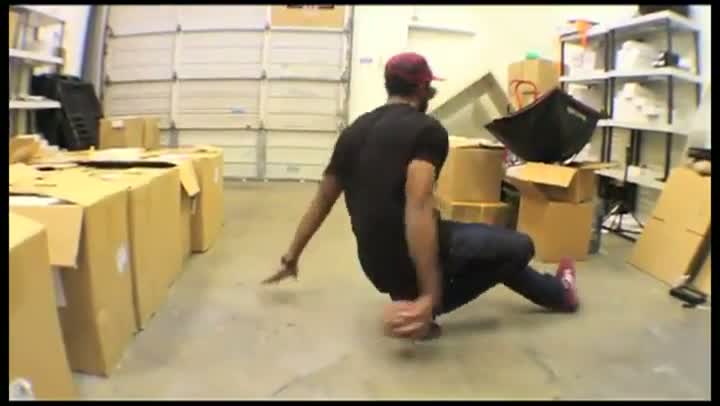 Watch Mini Hoop Trick Shots Video