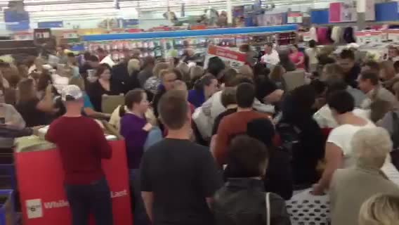 Watch Walmart Black Friday Madness 2012 Video