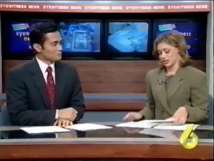 Watch News Anchors Cockfighting Blooper Video