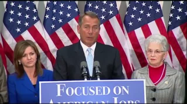 Watch GOP: Avoiding Cliff Means Working With President Video