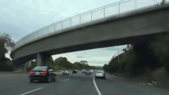 Watch Nissan GTR and Lamborghini Destroy a Freeway Video