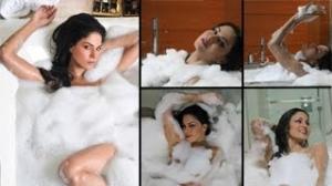 Watch MUST WATCH: Veena Malik's HOT BATHING photos Video