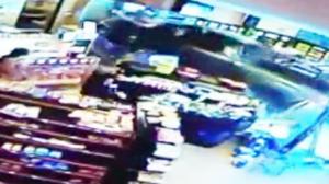 Watch Crazy Dude Crashes Through Store Trying To Kill Girlfriend Video