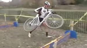 Watch Cyclocross Barrier Crash Video