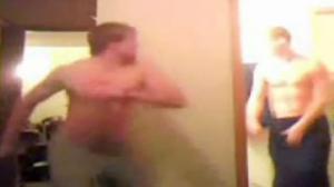 Watch Roommate Knocked Out With Kick to the Face Video