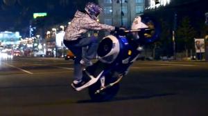 Watch Night Ride - Motorcycle Stunts Video