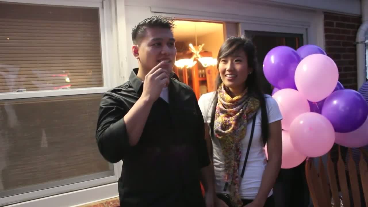 Watch Dominic's Surprise Birthday Party & Proposal Video