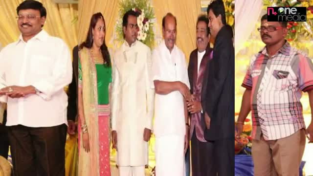 Watch Kollywood Stars at Actor Pandu Son Wedding Reception Video