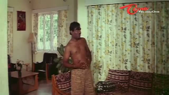Watch Telugu Comedy Scene From Chinnalludu Movie - Babu Mohan Beaten Black & Blue - Telugu Cinema Movies Video