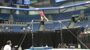 Watch High Bar Triple Head Smack Video