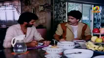 Watch Captain Nagarjuna Movie Scenes - Nagarjuna asking Rajendra Prasad about Kushboo - Telugu Cinema Movies Video