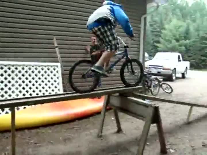 Watch Failed Bike Stunt Video