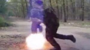Watch How Not To Put Out a Molotov Cocktail Video