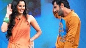 Watch Nach baliye 5 Sania Mirza Shoaib get set to shake their leg Video