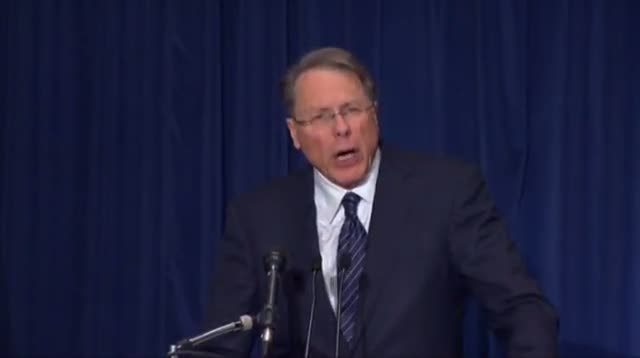 Watch NRA Calls for Armed Police Officer in Schools Video