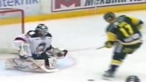 Watch Scoring With a Broken Hockey Stick Video