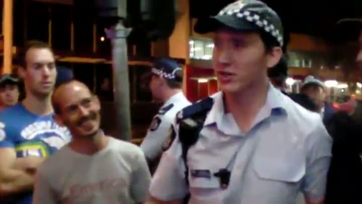 Watch Police Throw Down During Rap Battle Video