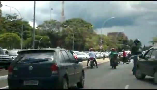 Watch Insane Road Rage In Brazil Video
