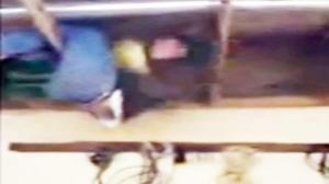 Watch Stunt In Basement Goes Wrong Video