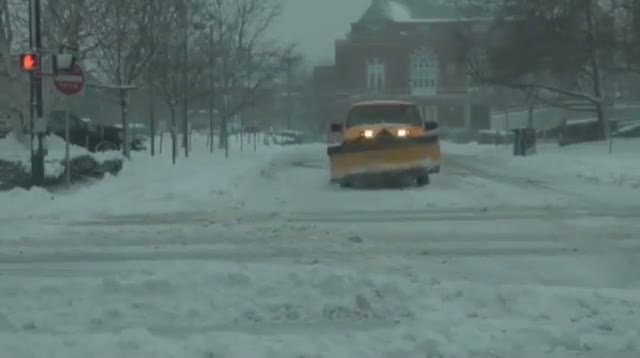 Watch Worker: Keeping Up With the Snow Is "Impossible" Video