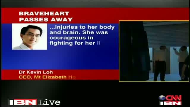 Watch Indian Rape Victim Dies In Singapore Hospital : Delhi Bus Gang Rape Victim Dies of Organ Failure Video