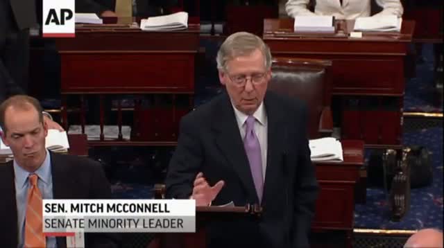 Watch McConnell: 'Good' Meeting With Obama Video