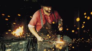 Watch The Birth Of A Tool. Part III. Damascus steel knife making (by John Neeman Tools) Video