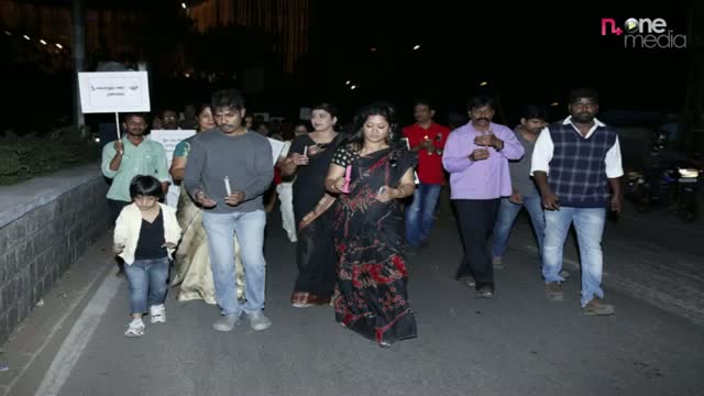 Watch Tollywood Artists Pay tributes to Nirbhaya At FilmNagar Video