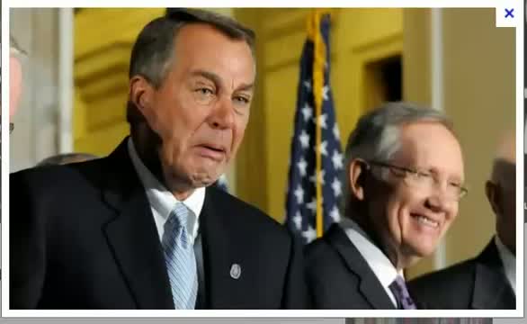 Watch Fiscal Cliff Drama Rep. John Boehner, Rep. Harry Reid obscenity-laced argument over fiscal cliff Video