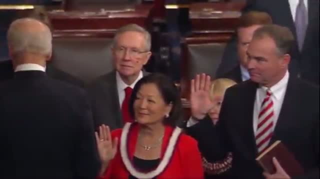 Watch Raw - Senators Sworn in for 113th Congress Video