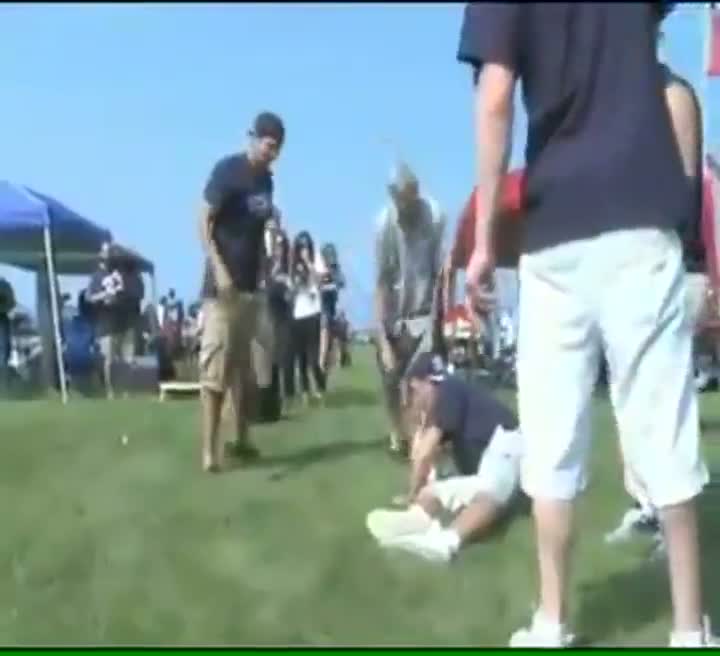 Watch Drunk Baseball Smack Fail Video
