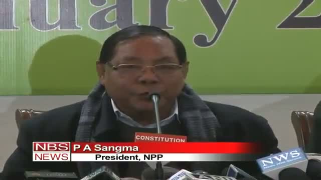 Watch Sangma launches NPP formally Video