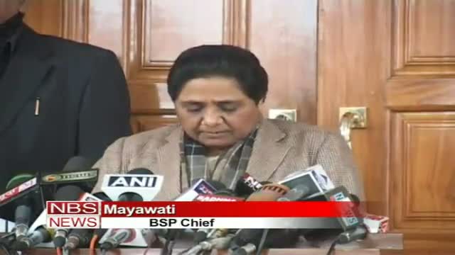 Watch Mayawati demands President's rule in UP Video