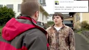 Watch Teens Arrested After He Posts "Driving Drunk" Facebook Status Video