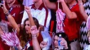 Watch A.J. McCarron's girlfriend gains thousands of fans, including Brent Musburger and Aaron Murray Video