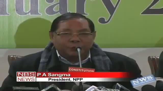Watch Sangma launches NPP formally video Video