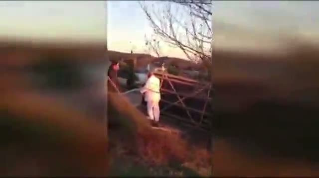 Watch Raw - Hot Air Balloon Wedding Crashes Video