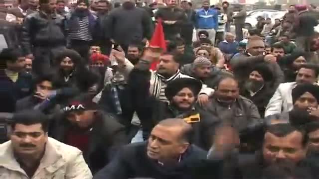 Watch J&K Govt employees go on a three day strike Video