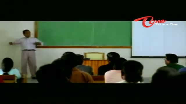 Watch Telugu Comedy Scene From Snehithuda Movie - L B Sriram As Lecturer Hilarious Scene With Students - Telugu Cinema Movies Video