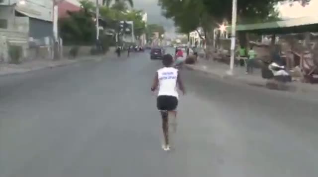 Watch Haitian Runner Hopeful for Post-quake Rebuild Video