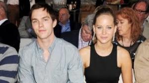 Watch JENNIFER LAWRENCE & NICHOLAS HOULT Split Video