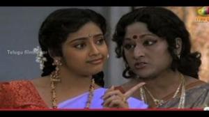 Watch Allari Alludu Movie Scenes - Meena trying to oppose Vanisri - Nagarjuna, Nagma, Keeravani - Telugu Cinema Movies Video