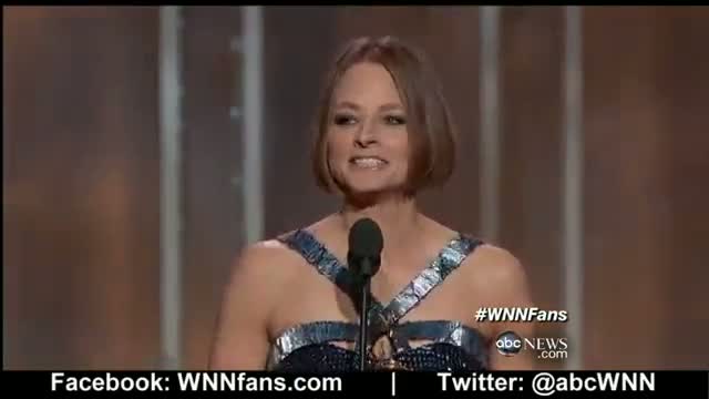 Watch Jodie Foster Speech: Golden Globes 2013 Video