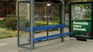 Watch Drunk Girl Doesn't See Bus Stop Glass Video