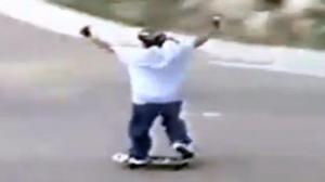 Watch Speed Skater Crash... Video