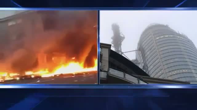 Watch Deadly London Helicopter Crashes into a Crane Vauxhall London Caught on Tape 1-16-13 Video
