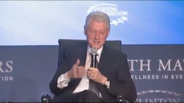 Watch Former Pres. Clinton: Hillary Will Live to 120 Video
